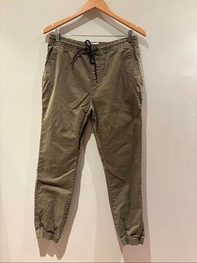 Rumors Men's Olive Drawstring Jogger Pants
